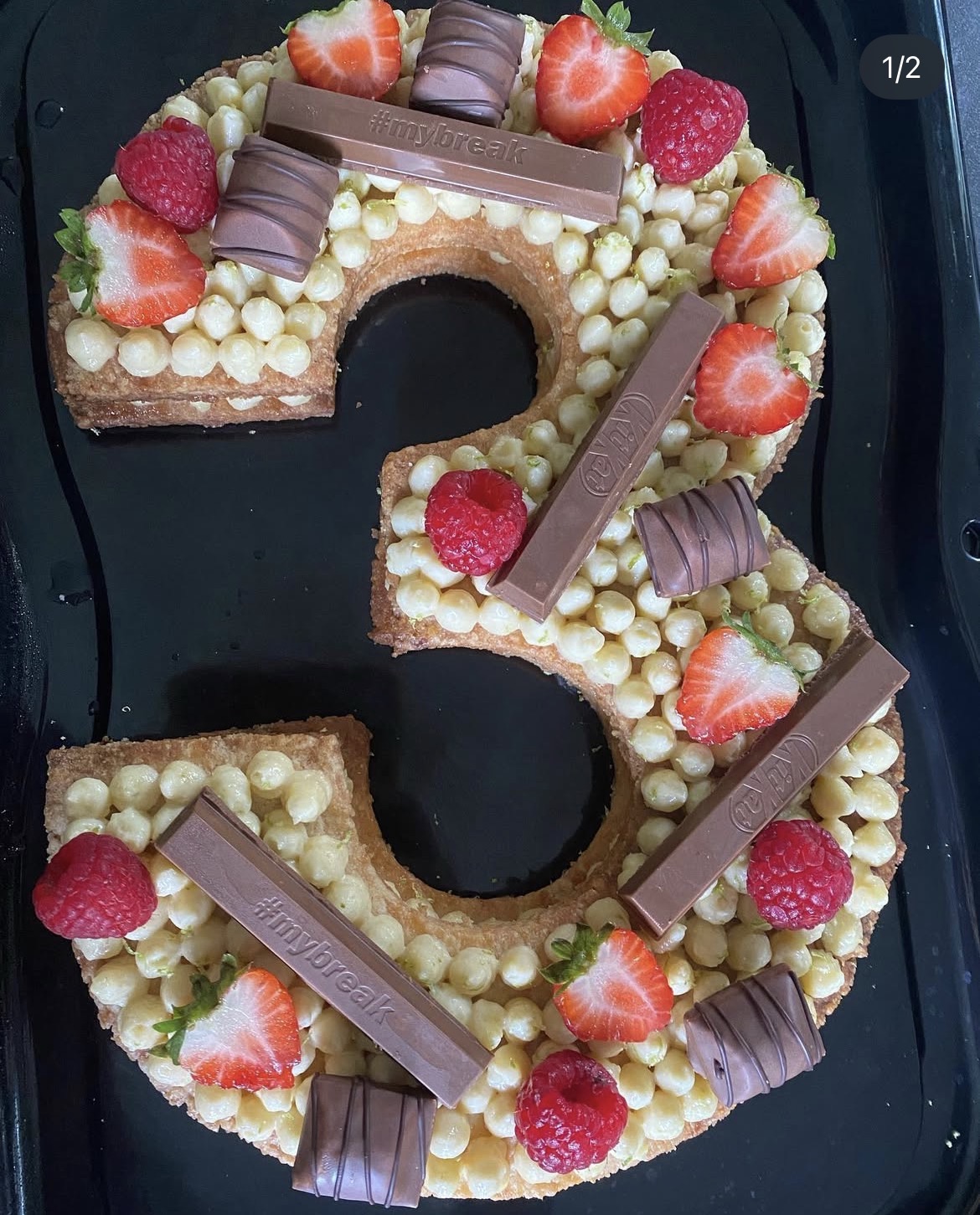 Number cake (1chiffre)